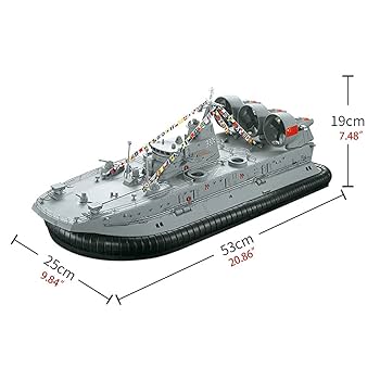 RCボート7001 Amazon.co.jp: RCボート、1/110 ZubRクラスLCACリモコンボート